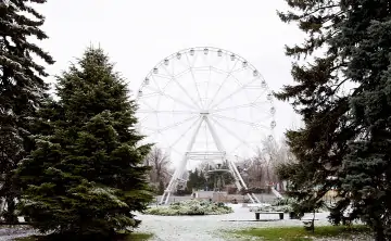 Театральная площадь зимой. Фото donnews.ru
