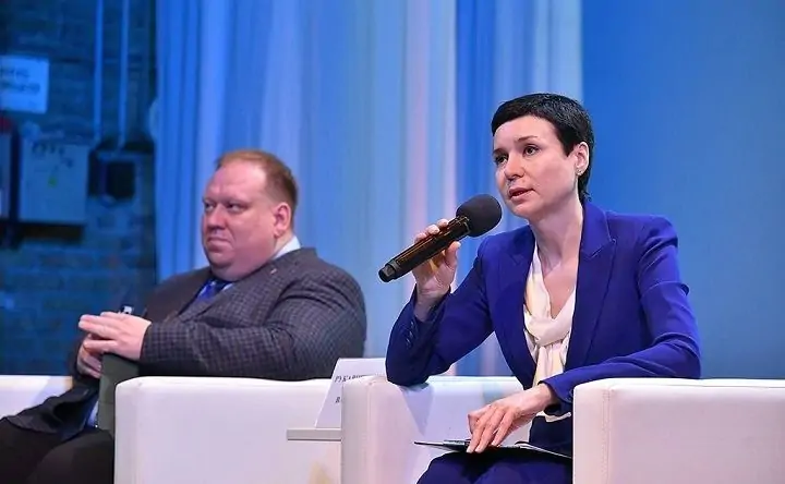 Выступление Ирины Рукавишниковой. Фото zsro.ru