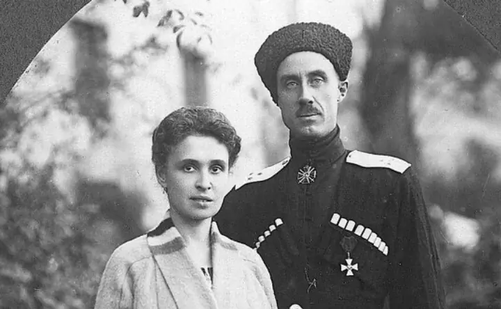 Пётр Врангель с женой