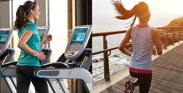 treadmill vs outdoor running