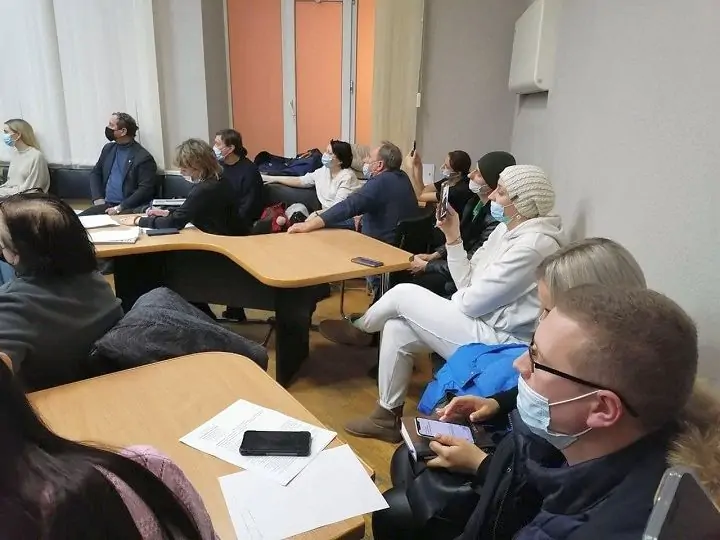 Встреча состоялась в здании администрации Пролетарского района. Фото donnews.ru