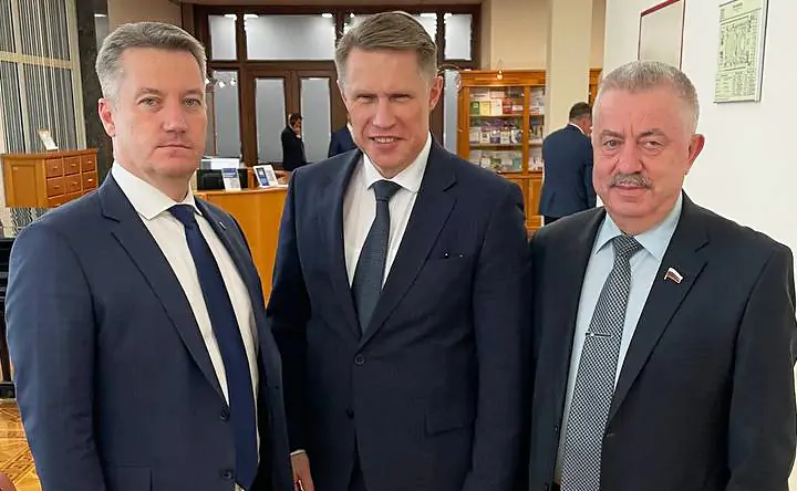 Антон Гетта, Михаил Мурашко и Виктор Водолацкий, фото пресс-службы Антона Гетты