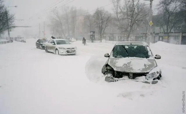 Снегопад в Ростове в 2014 году. Фото forumrostov.ru
