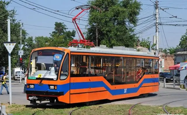 Трамвай в Таганроге. Фото yandex.ru