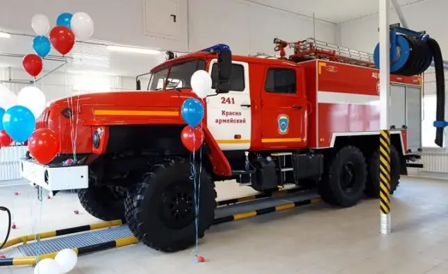 Пожарная машина. Фото donland.ru