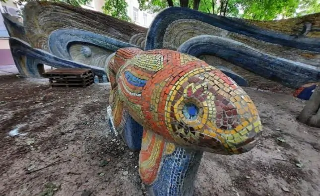 Скульптура "Рыбка и волна". Фото организатор фестиваля