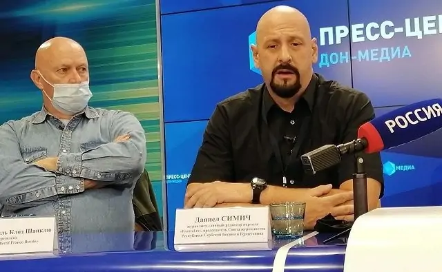 Андре Шанклю (слева) и Даниел Симич. Фото donnews.ru