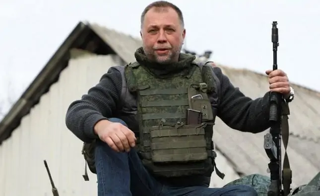 Александр Бородай на Донбассе. Фото из соцсетей.