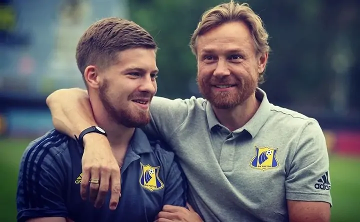 Данил Глебов и Валерий Карпин. Фото instagram.com/d.glebov9