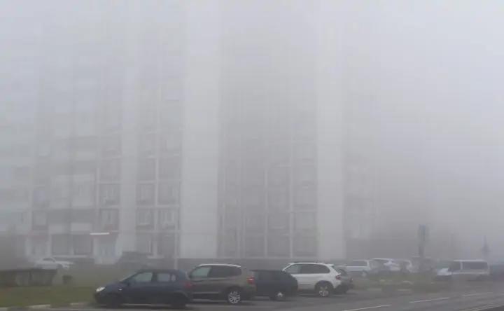 На Ростов опустился сильный туман. Фото regnum.ru