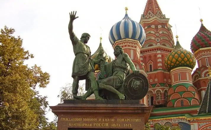 Памятник Минину и Пожарскому в Москве. Фото mishawalk.blogspot.com