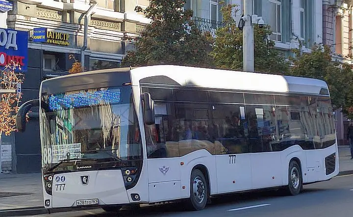 Электробус «Камаз-6282». Фото «Ростовский городской транспорт»