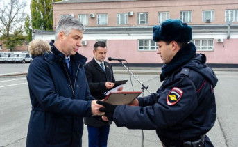 Алексей Логвиненко поздравил полицейских Ростова с Днём сотрудников органов внутренних дел