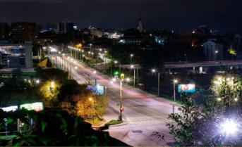 В Ростове меньше чем за год установили почти 40 тысяч уличных светильников