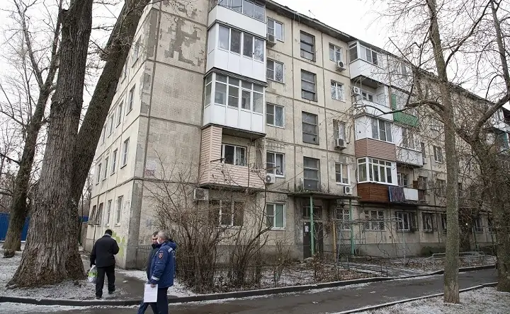 Тот самый дом в Кривошлыковском переулке. Фото администрации Ростова