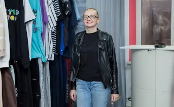 Наталья Пилипенко в магазине. Фото donnews.ru