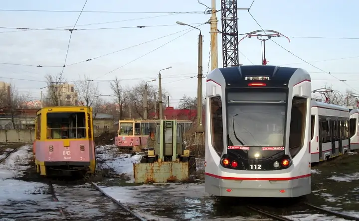 Трамвайное депо на 36-й линии в Ростове. Фото transphoto.org.