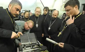 Подготовка будущих армейских священников. Фото kp.ru