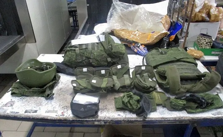 Фото контрабандных товаров пресс-службы Южного таможенного управления
