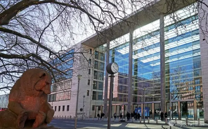 Здание Министерства иностранных дел Германии в Берлине. Фото Игоря Зарембо, «РИА Новости»