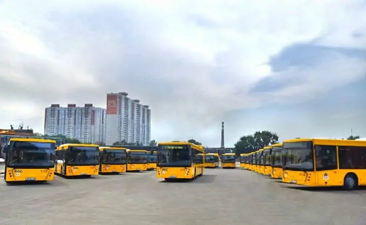 Новые автобусы. Фото пресс-службы администрации Ростова
