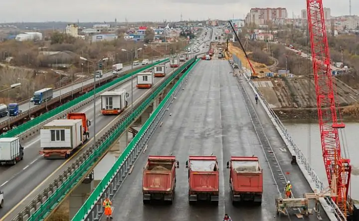 Мост по М4 "Дон" в районе Каменска-Шахтинского. Фото госкомпании «Автодор»