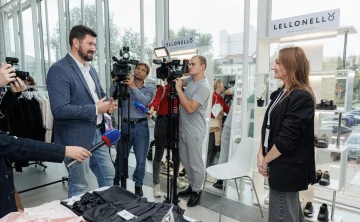 Министр экономразвития Максим Папушенко на фестивалеь «Мой бизнес. Наши маркет». Фото АНО МФК «РРАПП»