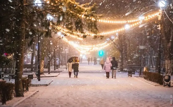 Зима в Ростове. Фото Дениса Демкова