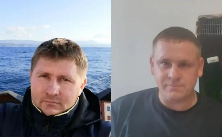 Пропавшие Виталий Бузняков (справа) и Сергей Запорожцев (слева). Фото Ирины Бузняковой