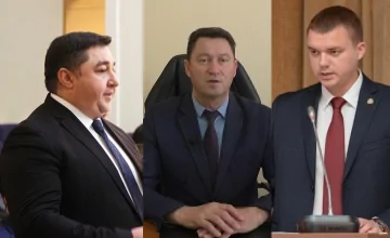 Слева направо: Константин Тихонов, Владимир Светличный и Егор Долматов. Коллаж donnews.ru