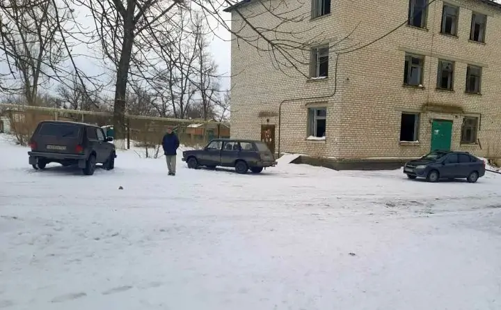 Двор, в котором произошло ДТП. Фото отдела пропаганды УГИБДД по Ростовской области