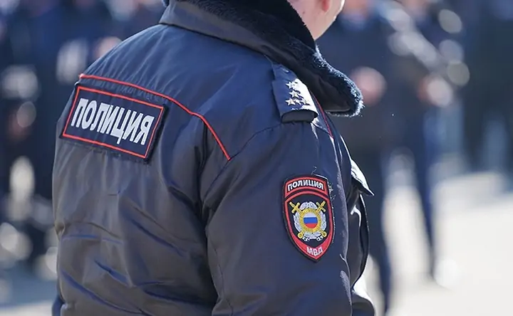 Сотрудник полиции. Фото: Виктория Перевязко/«КУБАНЬ 24»