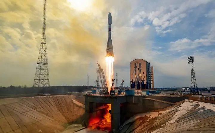 Запуск ракеты с космодрома "Восточный". Фото пресс-службы Роскосмоса.