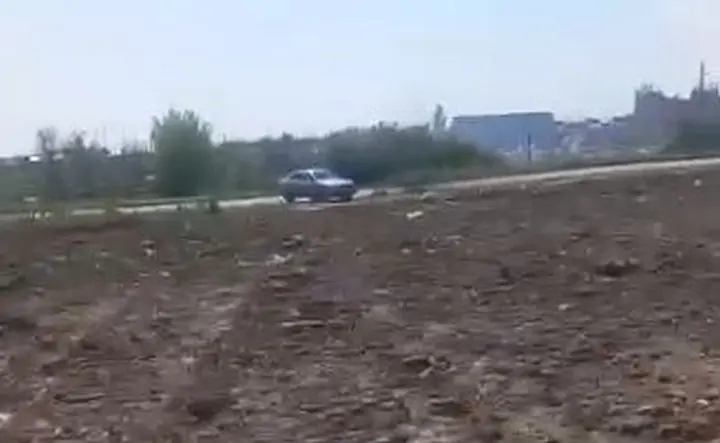 Скриншот с видео с места происшествия из Telegram-канала «Новости Таганрога»