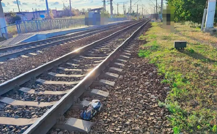 Железнодорожные пути. Фото Лиховского ЛО МВД России на транспорте