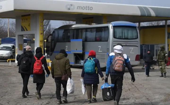 Жители Херсонщины уезжают из своего региона. Фото ura.ru.