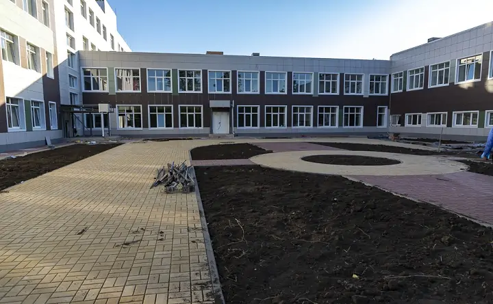 Школа №44. Фото предоставлено пресс-службой администрации Ростова.