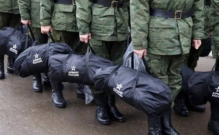 Мобилизованные для участия в специальной военной операции. Фото donland.ru.