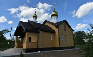 Храм в станице Камышевской. Фото пресс-службы Ростовской АЭС