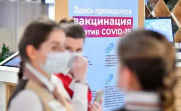 Пункт вакцинации от коронавируса. Фото: Сергей Киселев / АГН «Москва».