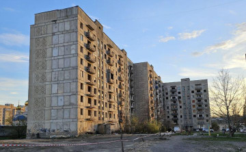 В небольшом городе Ростовской области подготовили к сносу 9-этажный аварийный дом