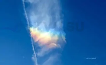 Фото радужного облака издания «КВУ»