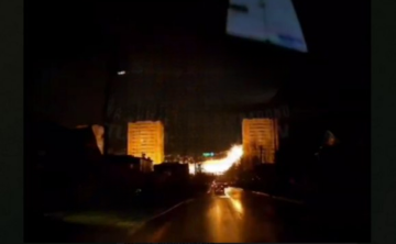 После яркой вспышки на подстанции часть СЖМ в Ростове осталась без света