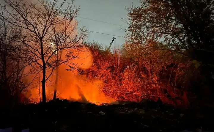 Фото с места происшествия администрации Ростова