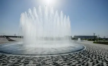 Новый фонтан на левом берегу Дона. Фото «ЮгСтройИнвест»