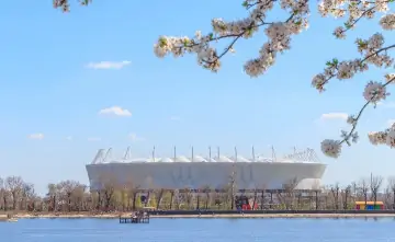 Вид на стадион «Ростов-Арена». Фото Дениса Демкова