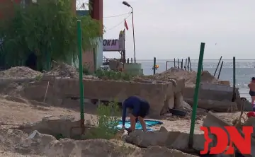 Побережье Азовского моря на Павло-Очаковской косе. Фото donnews.ru