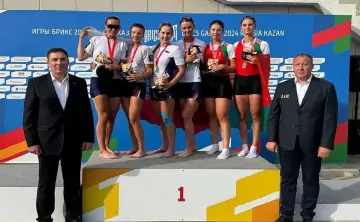 Спортсмены по академической гребле. Фото минспорта по Ростовской области