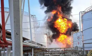 Фото с места пожара donnews.ru