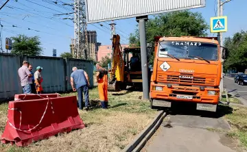 Ремонтная бригада. Фото пресс-службы Ростводоканала